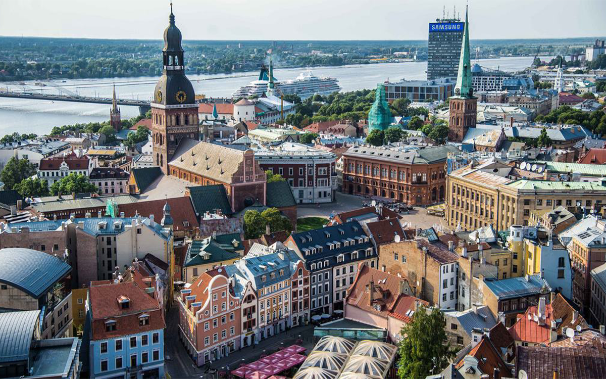 Latvia City View